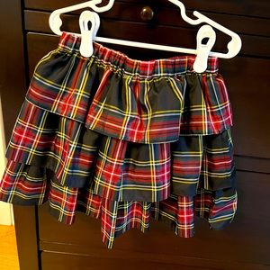 Crewcuts Plaid Taffeta Holiday Skirt